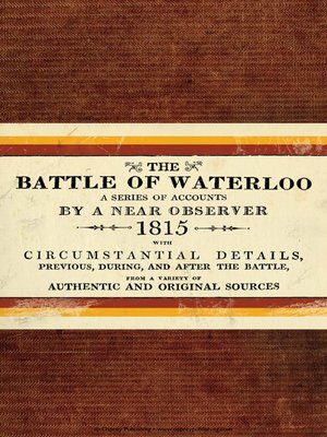 cover image of The Battle of Waterloo